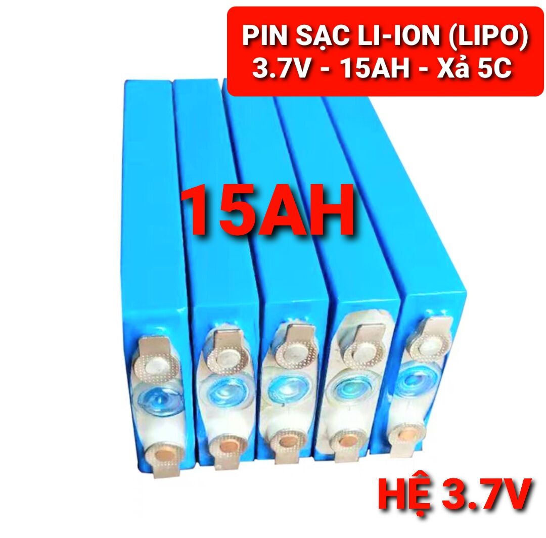 Achun.vn - pin sạc lithium - 3.7v - 15ah xả 5c xả cao cho xe điện