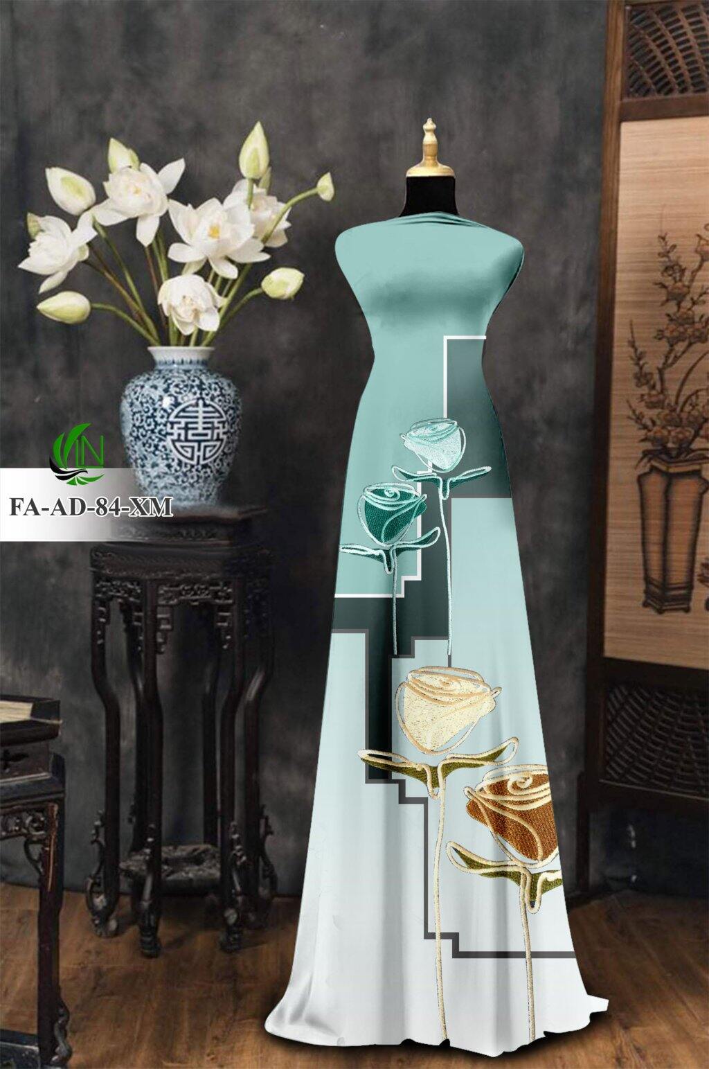 Vải Áo Dài 3D