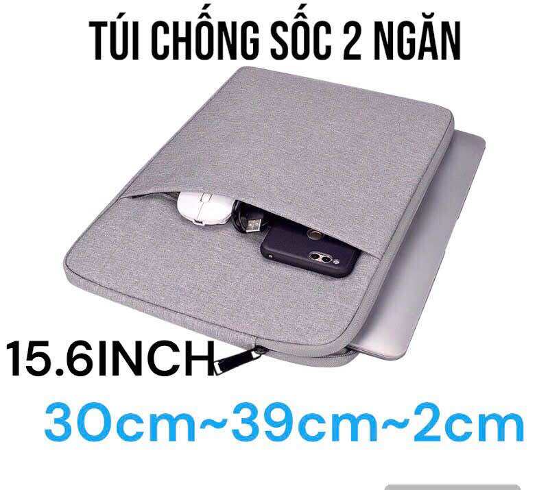 Túi Chống Sốc Laptop 2 ngăn có Quai xách Chống Nước 15.6 Inch  14 Inch 13 Inch Túi đựng laptop nam n