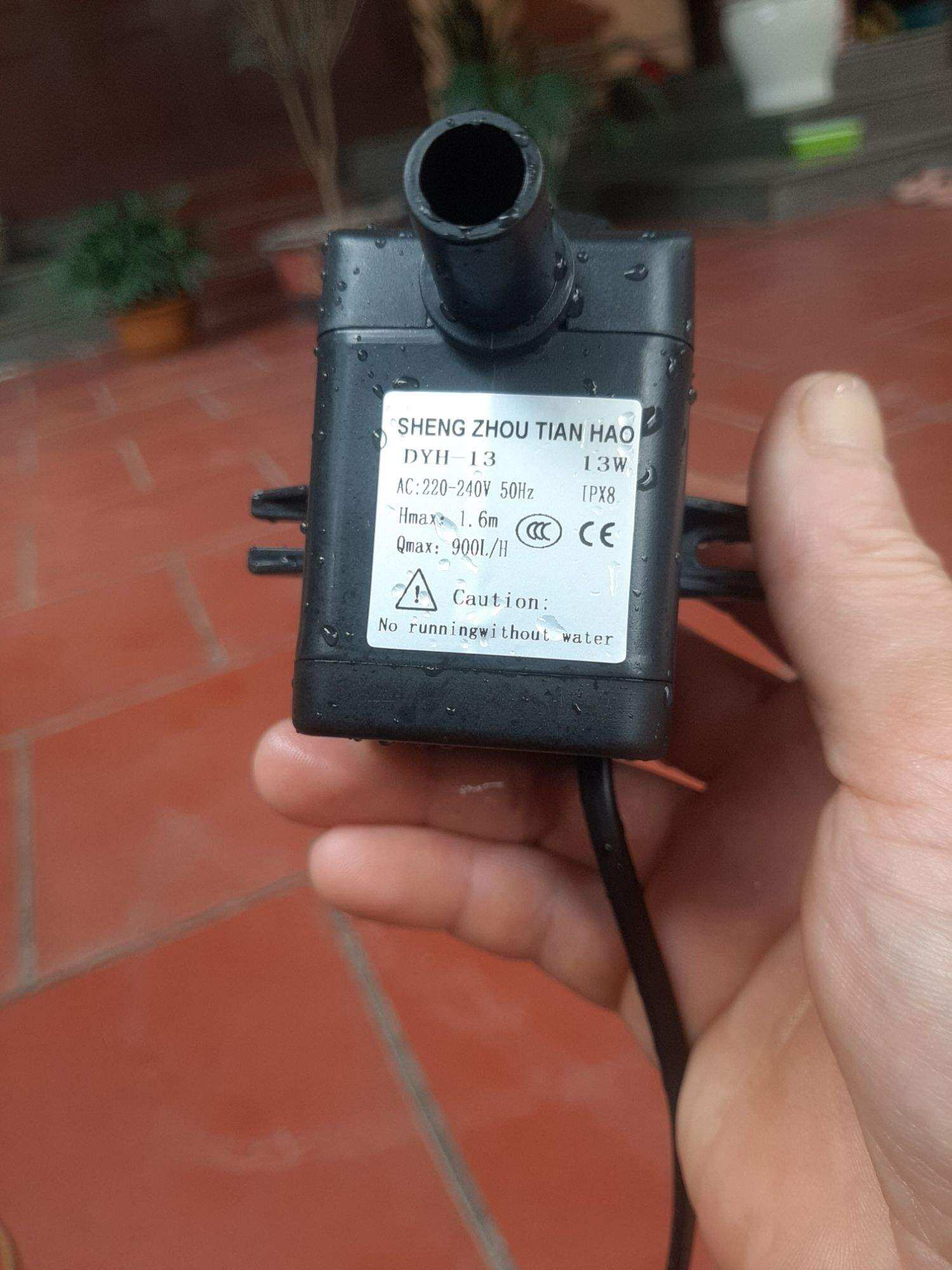 Máy bơm nước chìm mini 4W 8W 13W 16W 18W 25W điện 220V, Bơm quạt hơi nước, Bể cá thủy sinh, Hòn non bộ