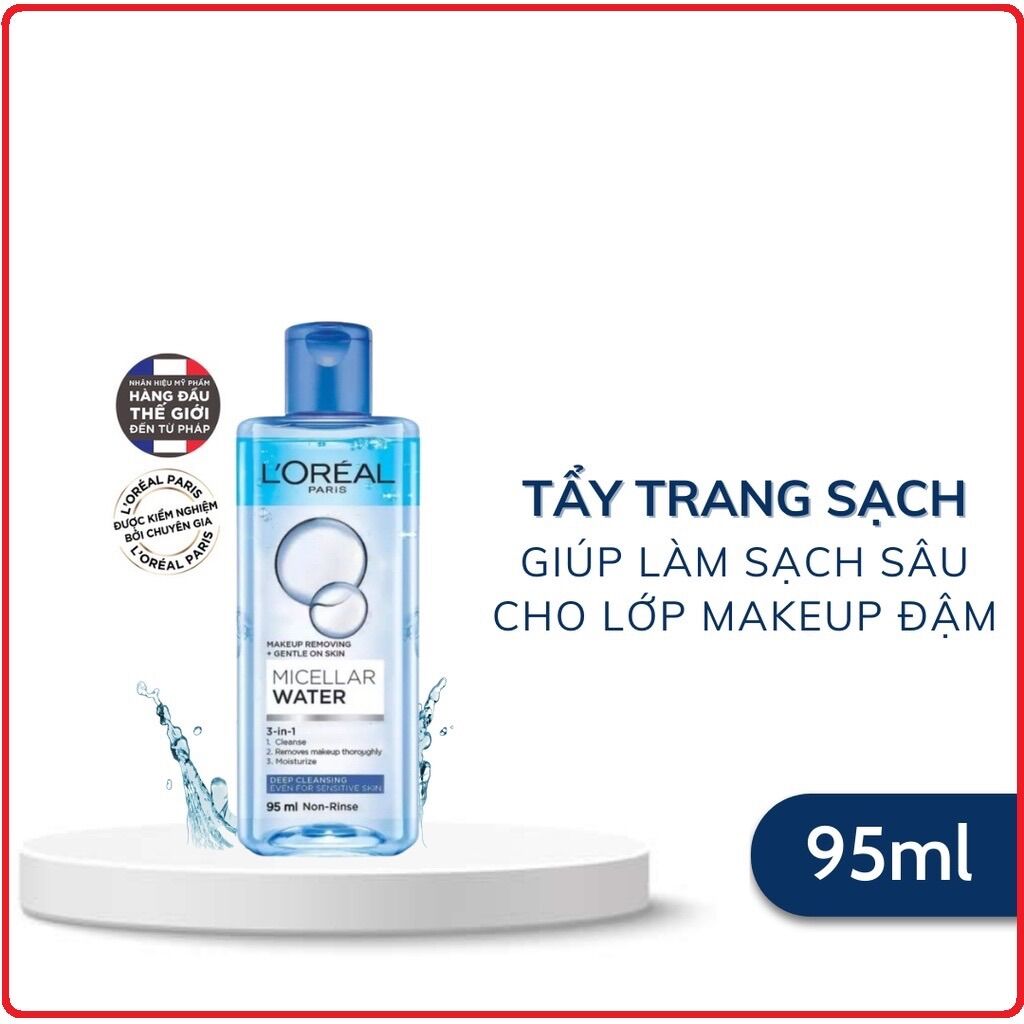 Nước tẩy trang Loreal - L'Oreal Paris 3-in-1 Micellar Water