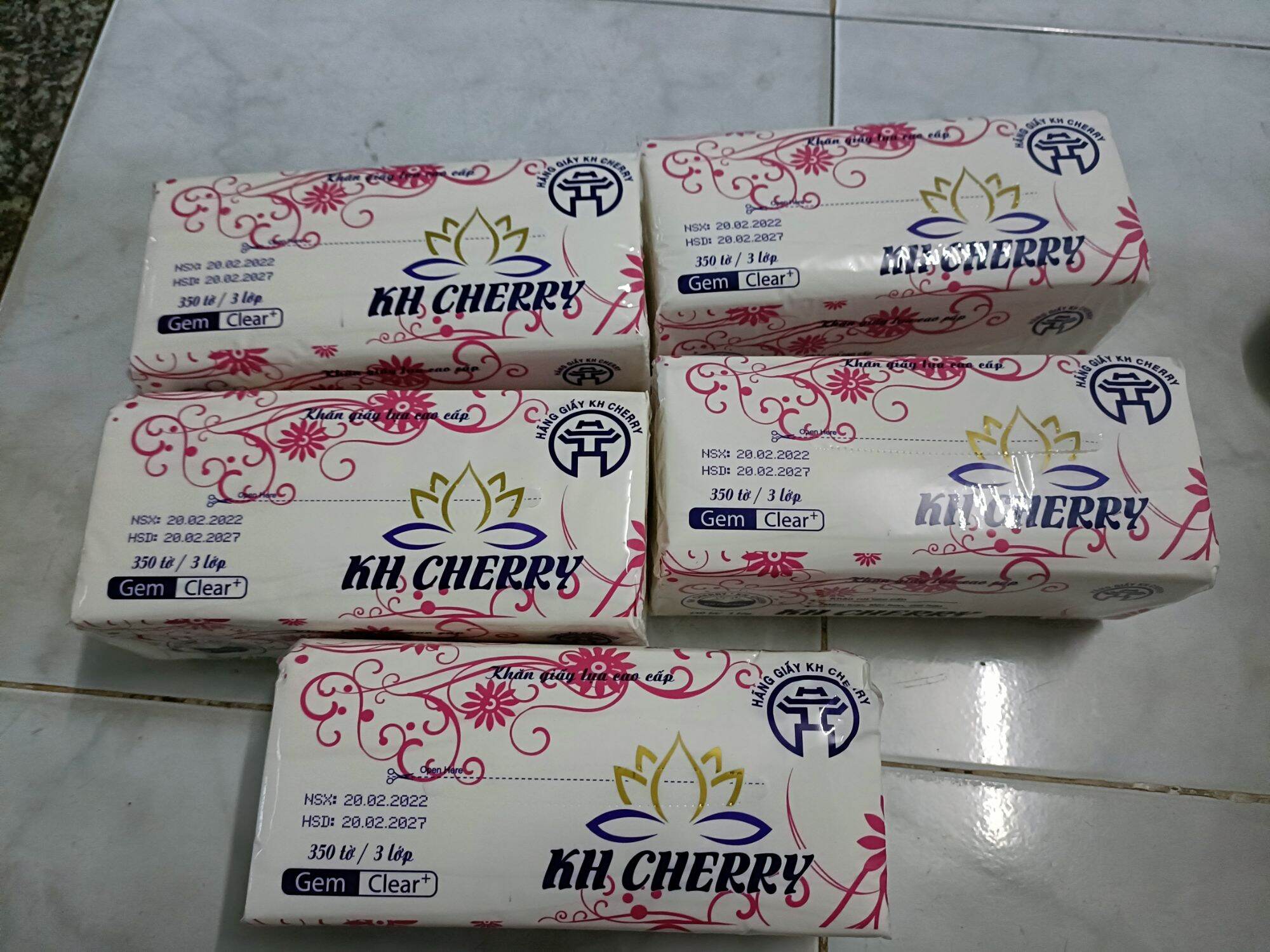 combo 10 gói  khăn  giấy rút