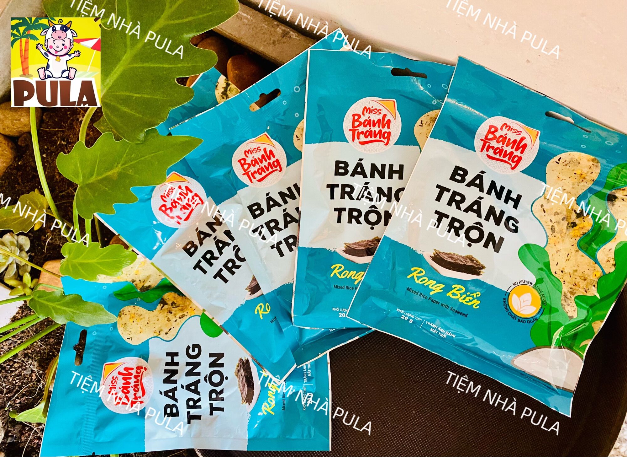 BÁNH TRÁNG TRỘN VỊ RONG BIỂN