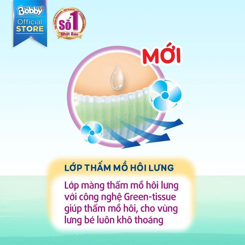 Tã dán bobby sơ sinh XS 38miếng