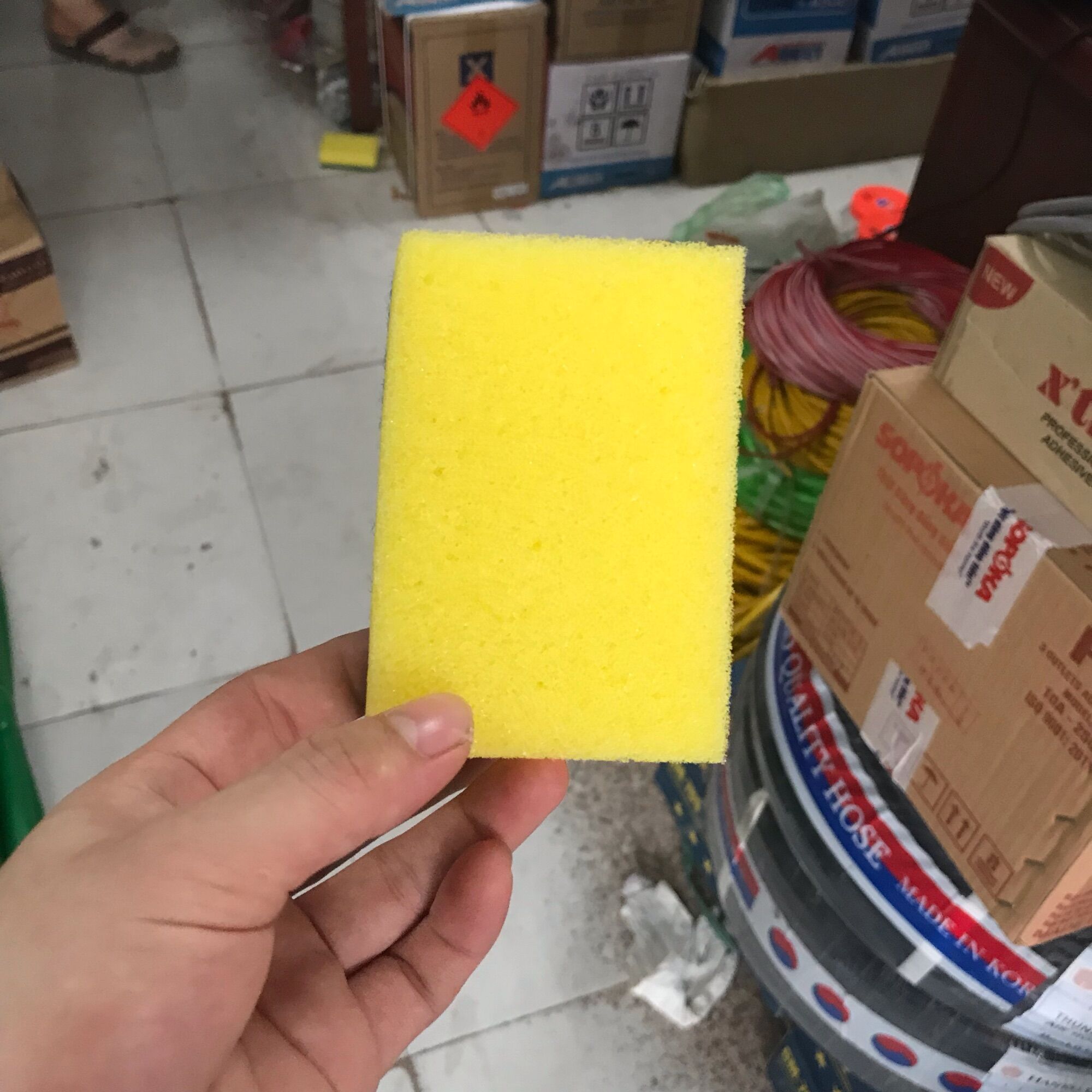 Combo 2 Miếng xốp rửa chén bát tiện lợi