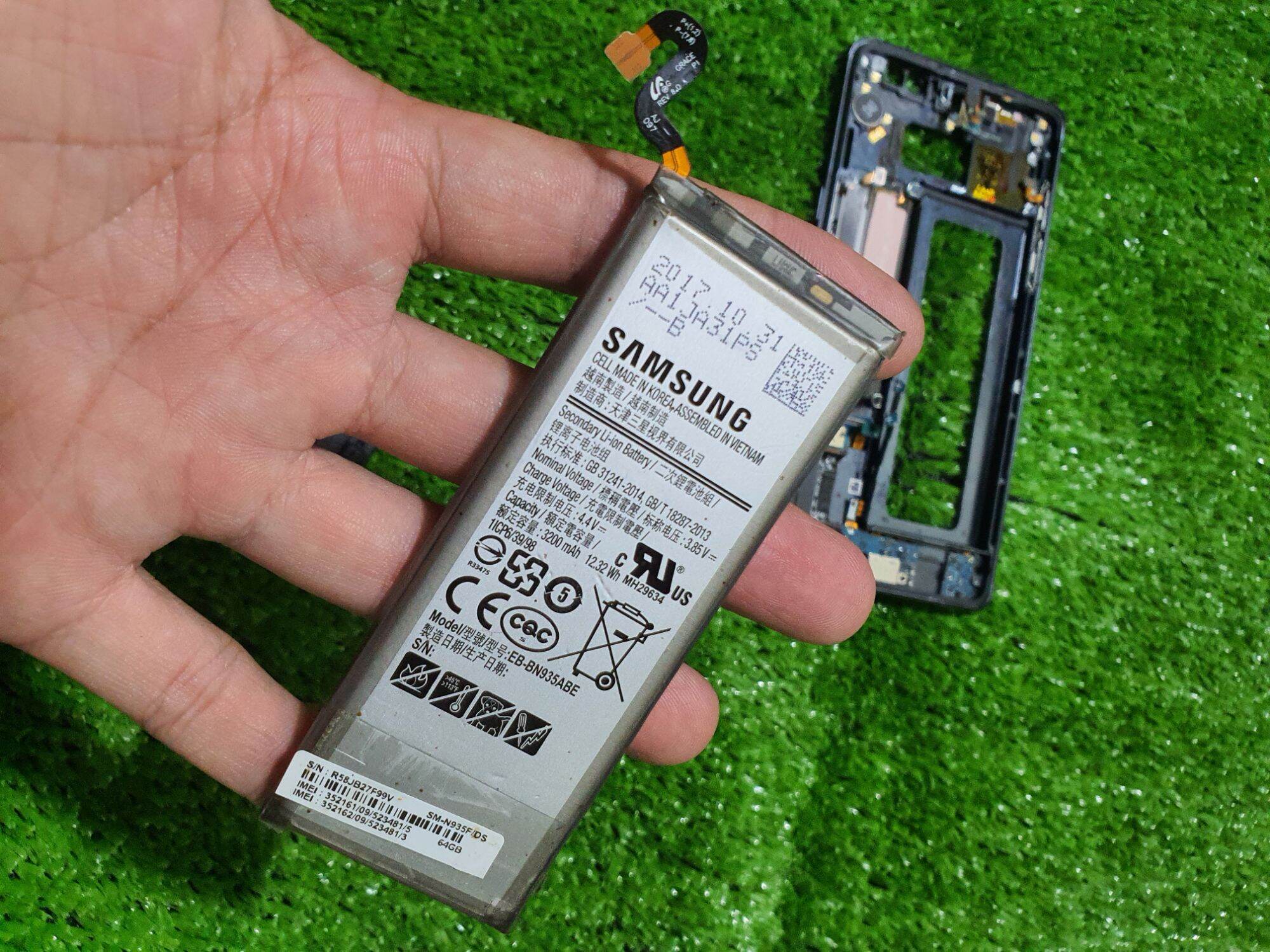 Pin zin bóc máy samsung note 7