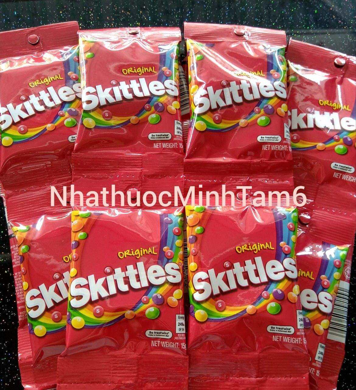 Skittles Original - Kẹo Hương Trái Cây 15g ( Dây 10 gói)