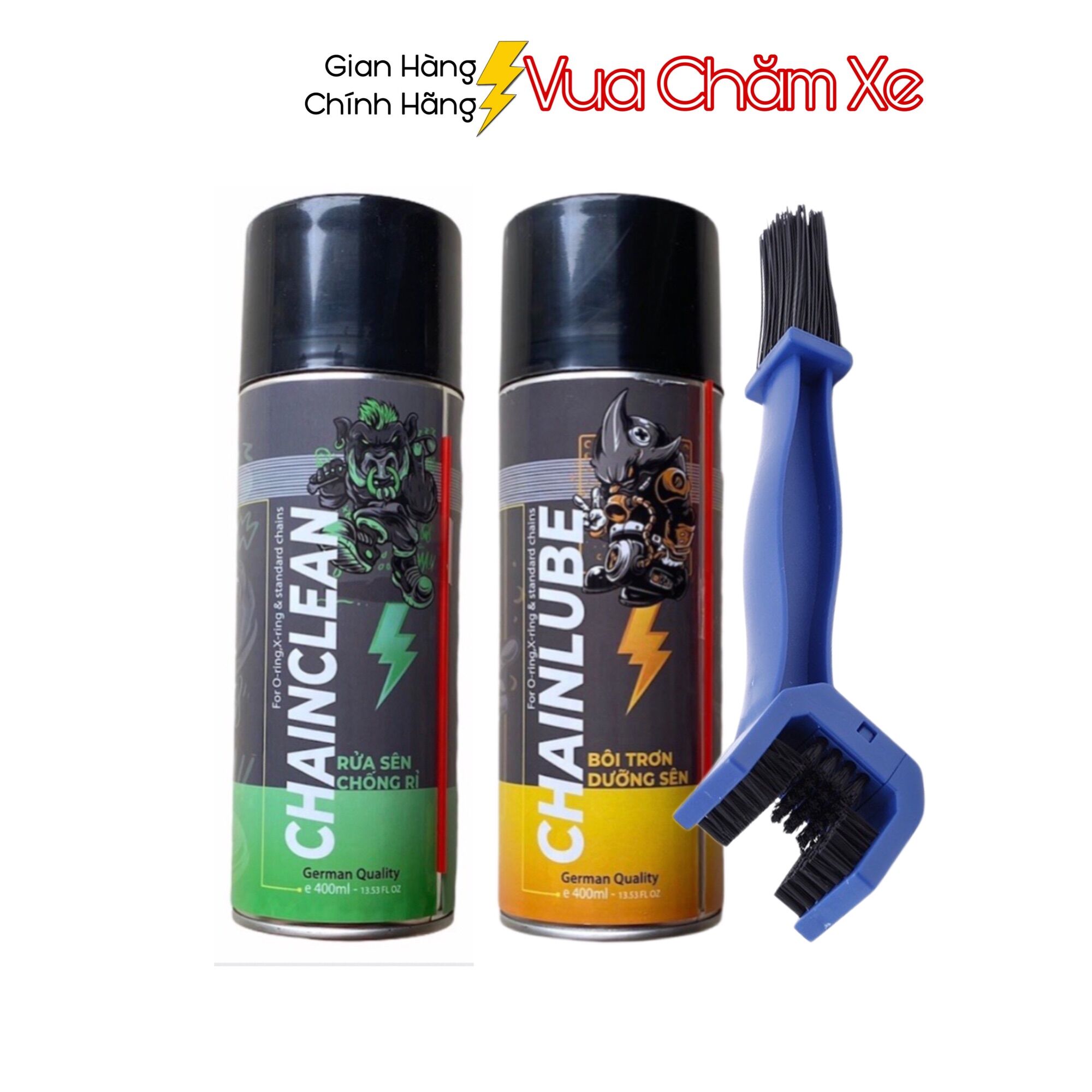 Combo rửa sên dưỡng sên sprayking kèm cọ 3d