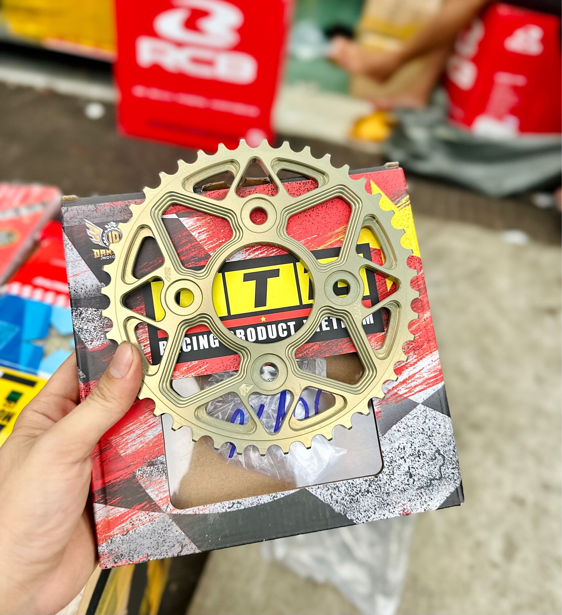 Đĩa nhôm 7075 dt v2 ex150 winner