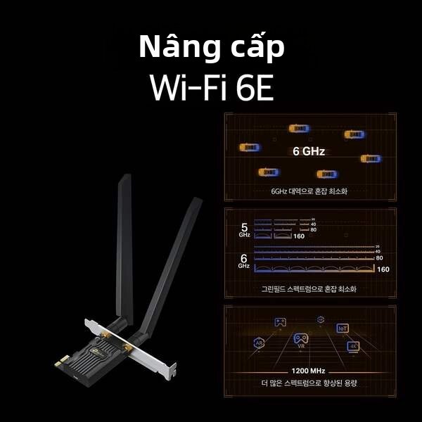 TP-Link | Tp-Link Archer Txe72E Bluetooth 5.2 Pcie Adapter Giá 2,586,500 Đồng*Miễn phí vận chuyển
