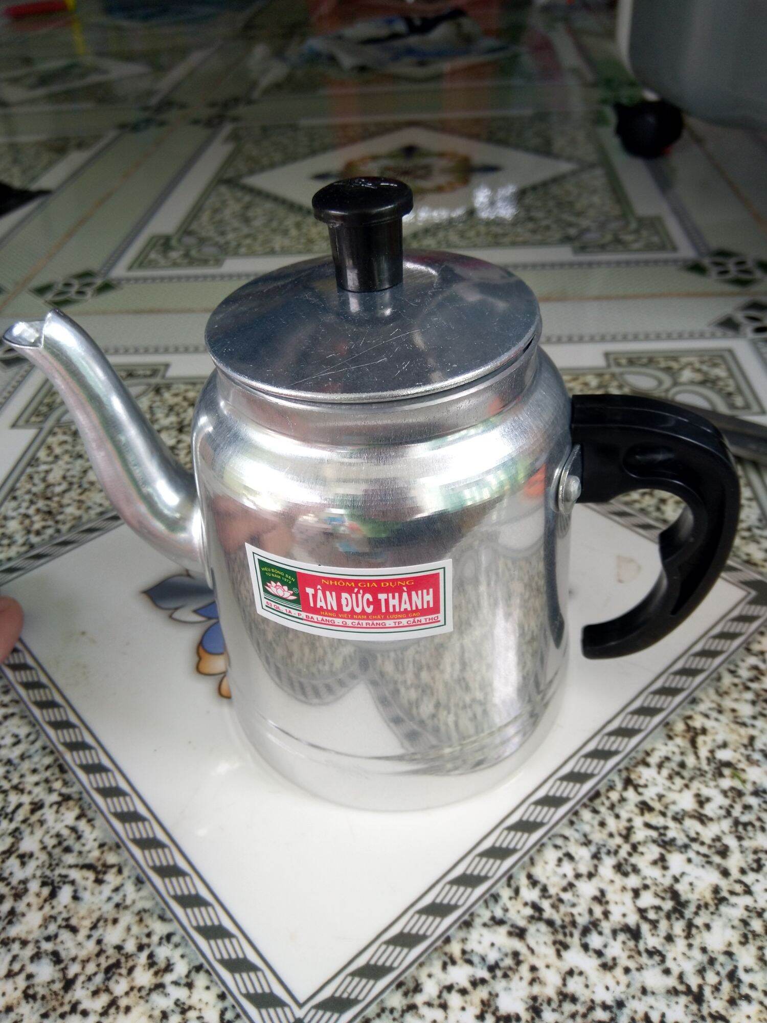 bình trà nhôm Tân Đức Thành