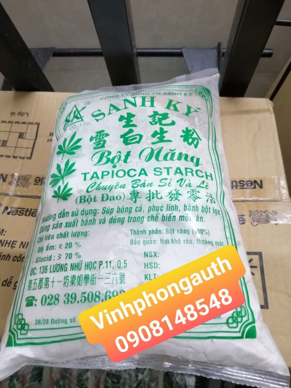 Bột năng sanh ký 1kg