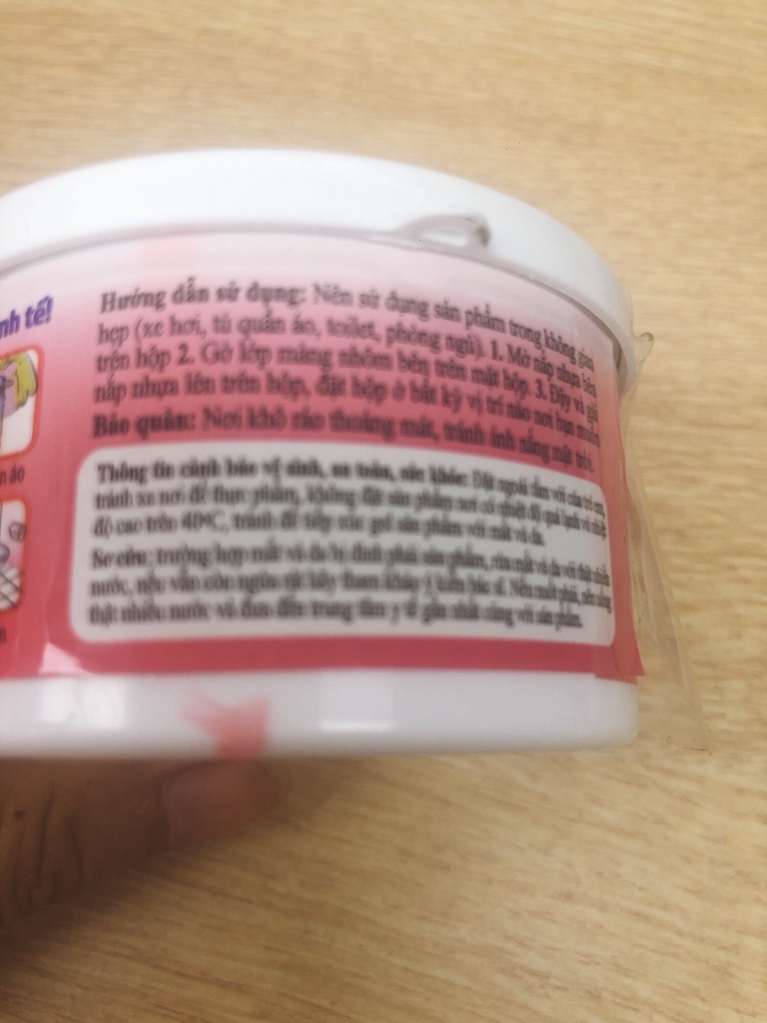 Sáp thơm AMI khử mùi 70g