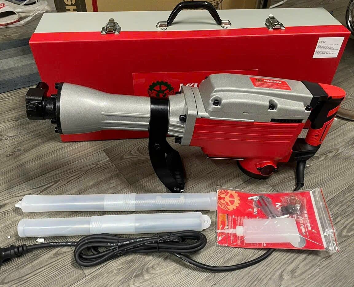 Máy chuyên đục bê tông 30ly hàng nội địa kutan 1450w tặng kèm 2 mũi đục