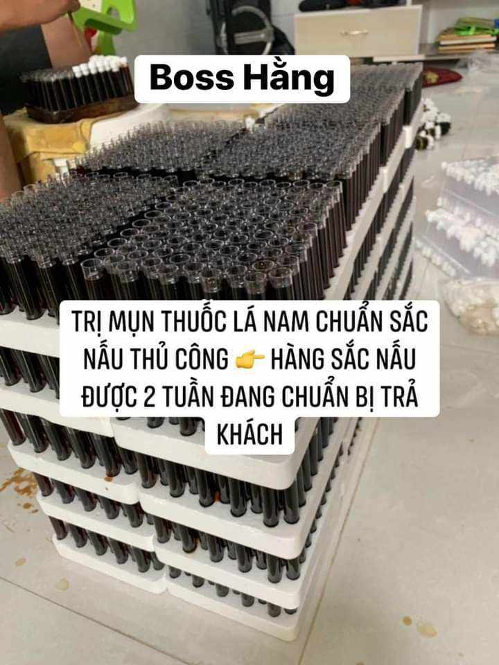 Serum mụn Huyết Mộc Nhan [Cam kết hàng chuẩn]