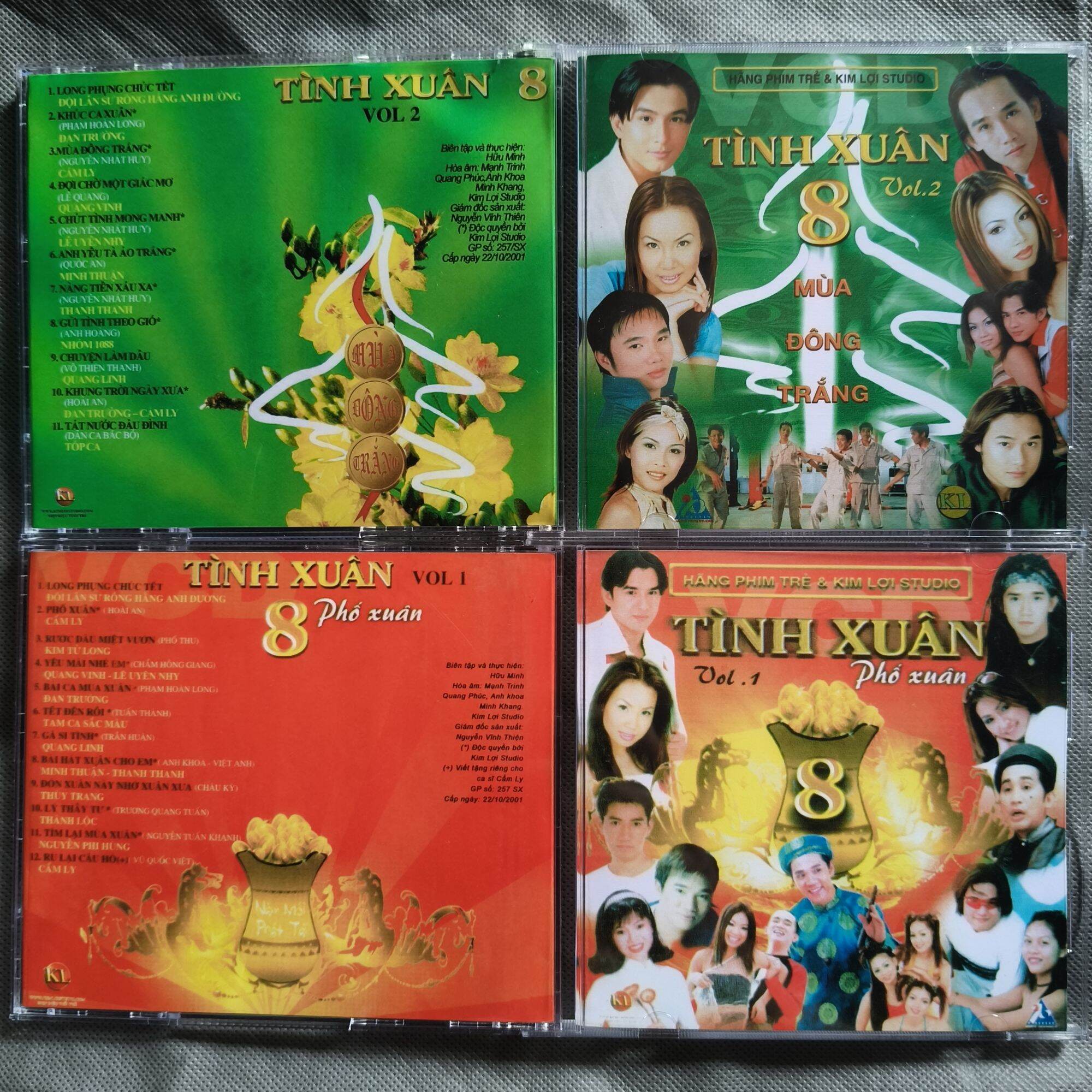 Tình Xuân 8 - Vol1 +  Vol2