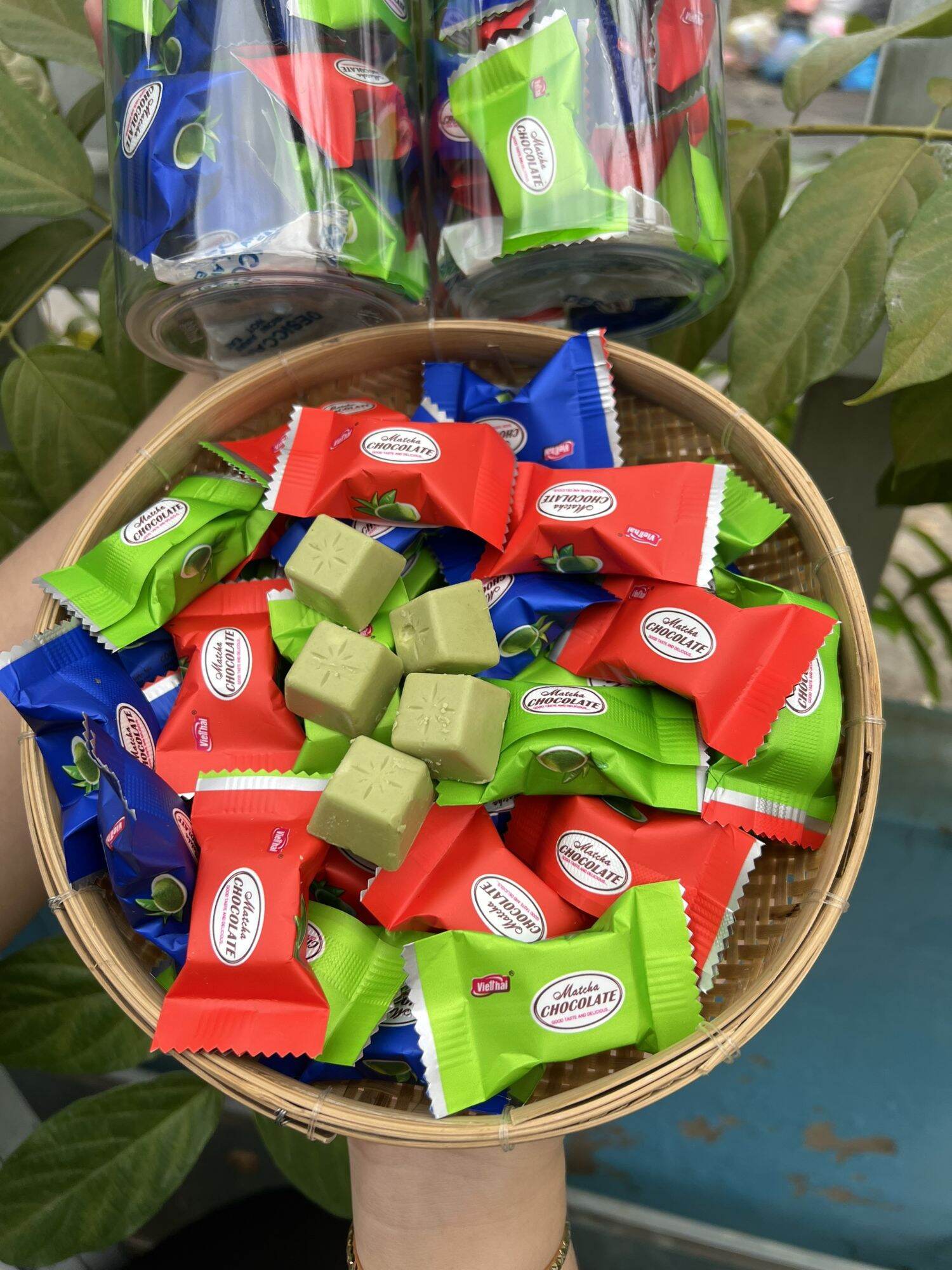 Socola matcha ( Socola trà xanh) 500g