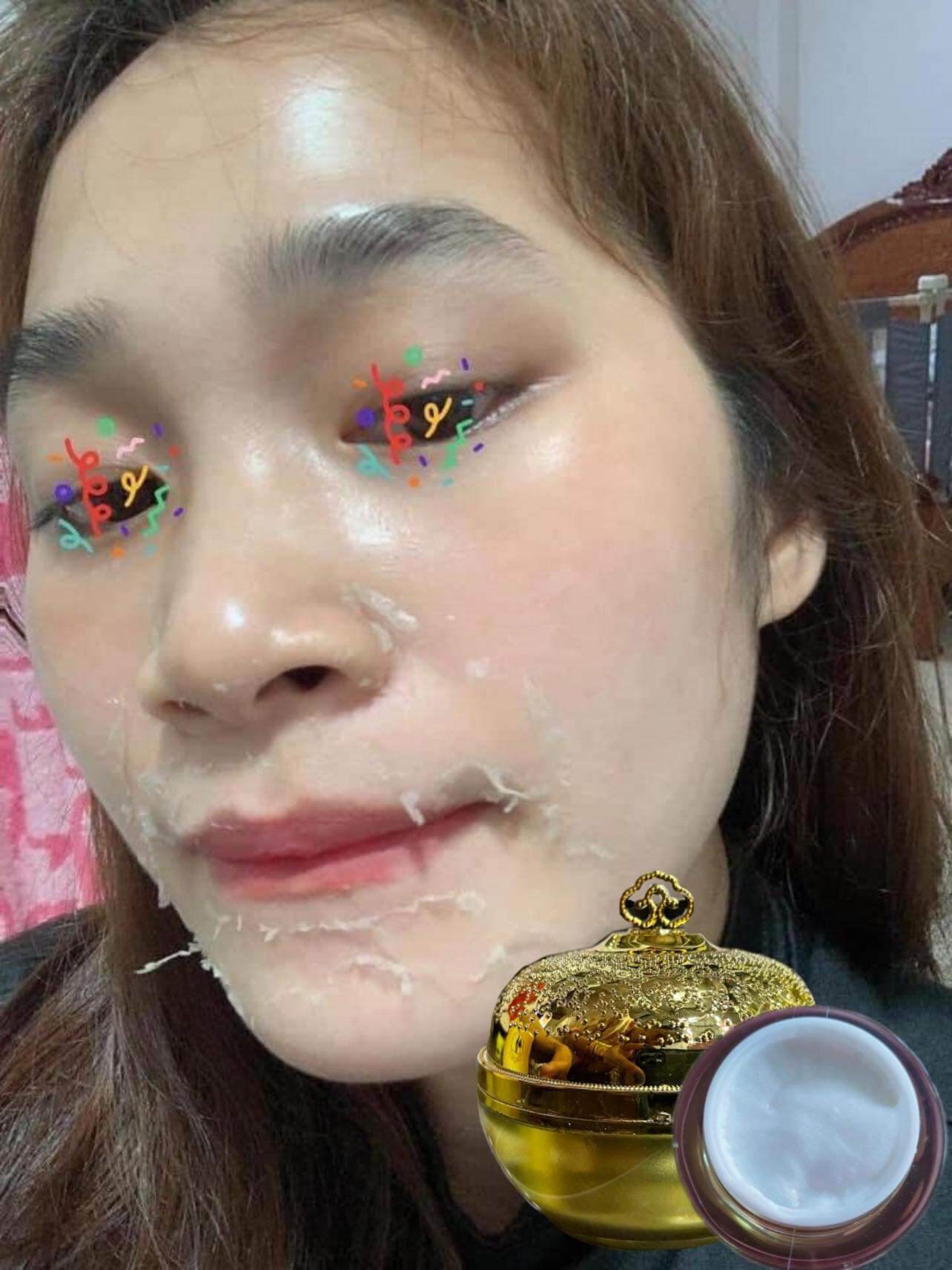 Kem face bong da