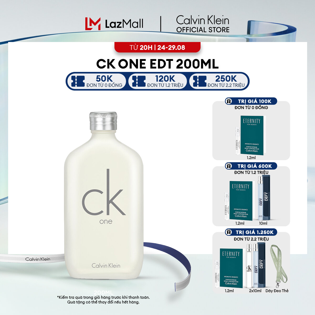 Nước hoa nam nữ calvin klein ck one edt 200ml
