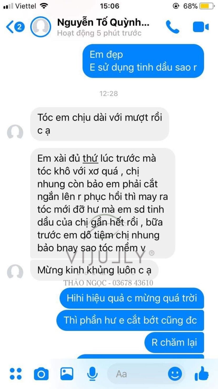 [COMBO GIÁ RẺ] 3 Chai Tinh Dầu Bưởi Vi Jully