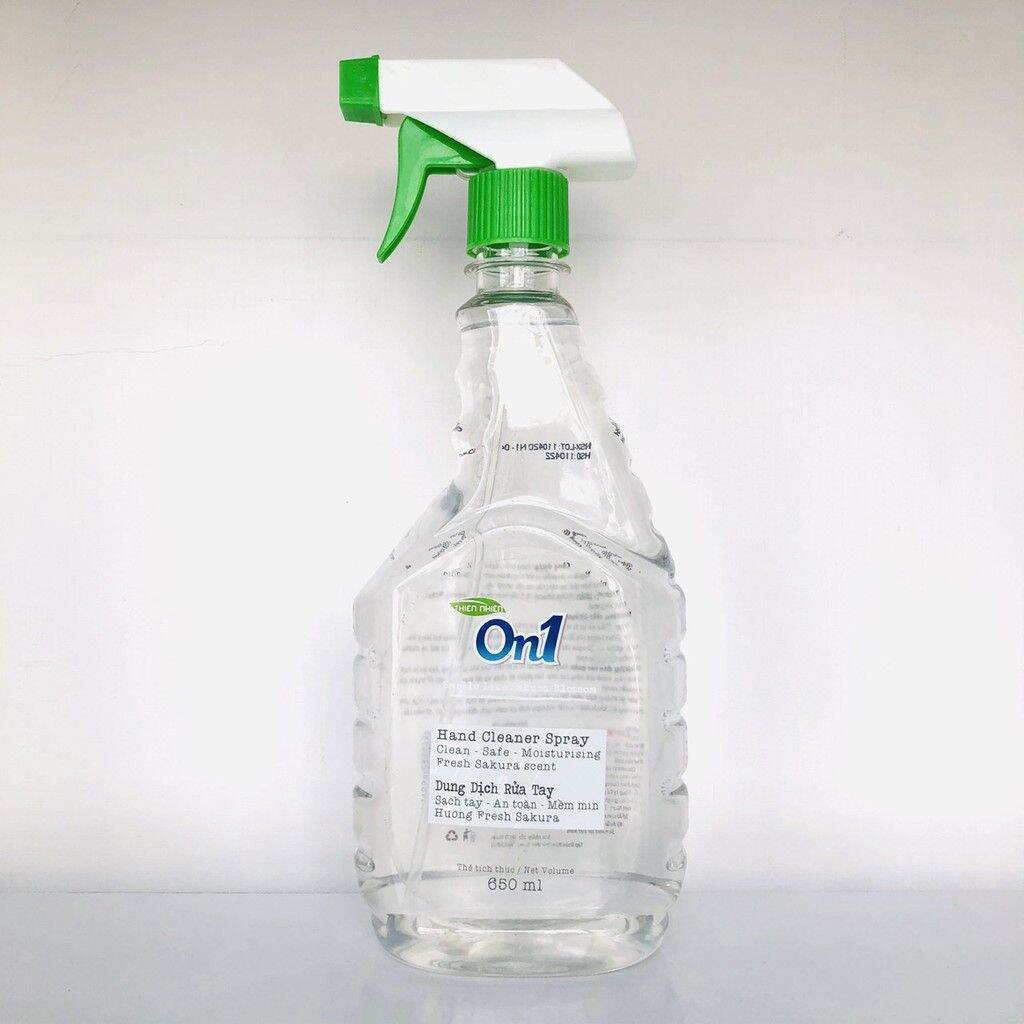 Nước rửa tay khô dạng xịt On1 650ml