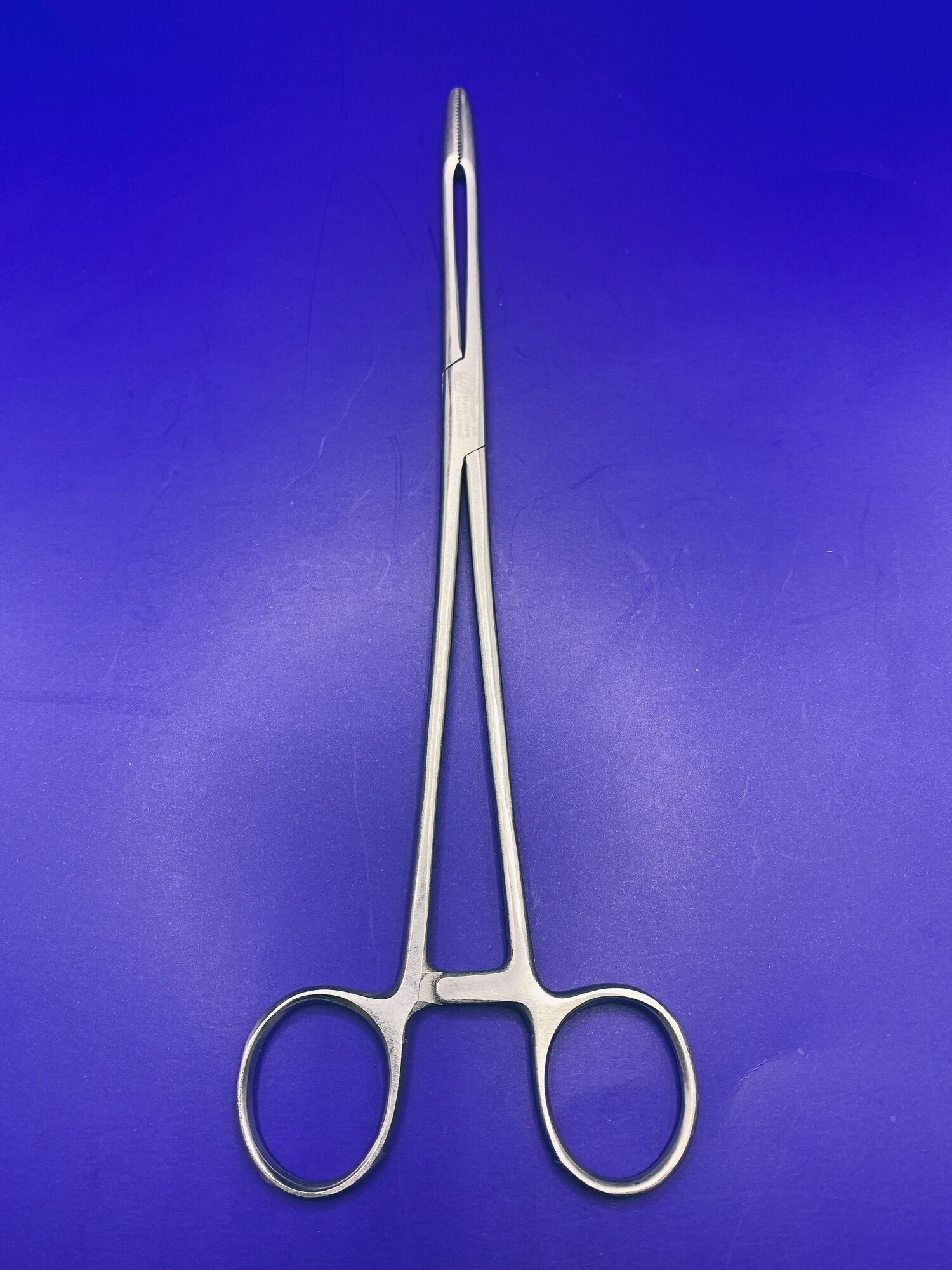 Panh kẹp bông sản khoa 25cm( Panh kẹp đầu rắn )