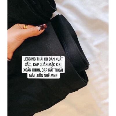 Quần legging Thái dáng dài🌸Legging rainbow chất đẹp🌸freeship🌸