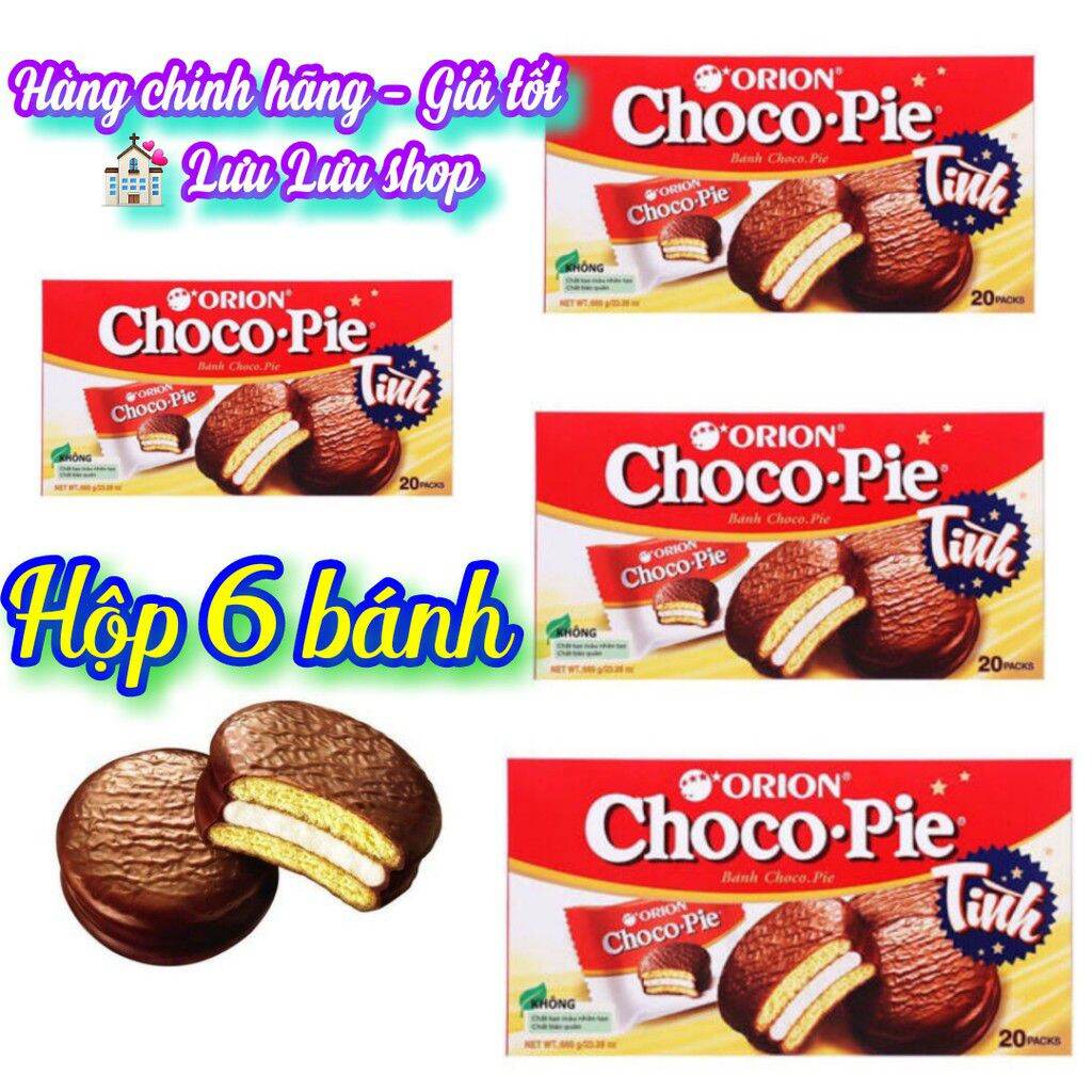 Bánh Chocopie orion hộp 6 bánh