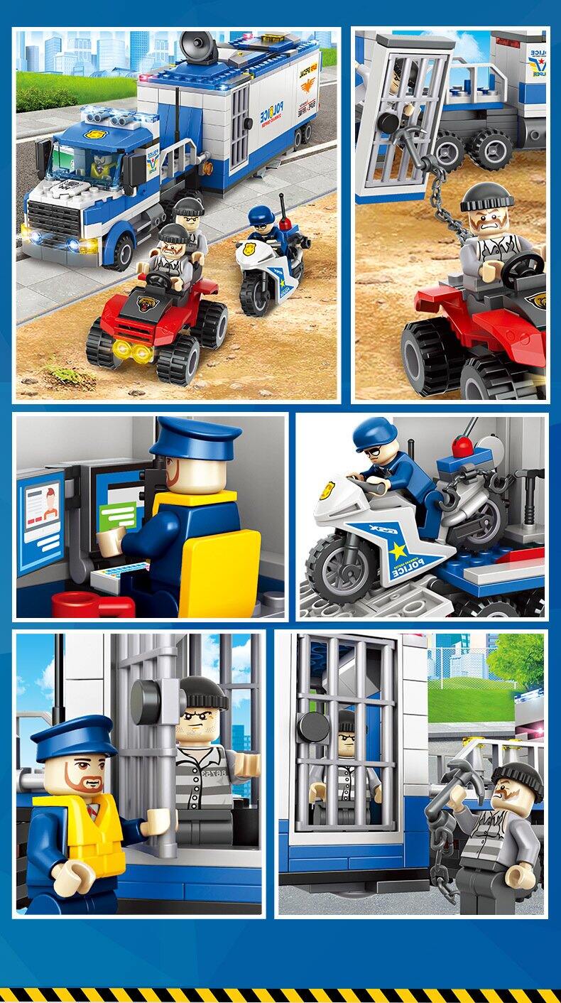 Bộ đồ chơi xếp hình lego siêu cảnh sát