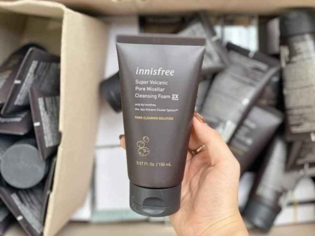 Sửa rửa mặt tro núi lửa Innisfree 2X 150g -video shop quay