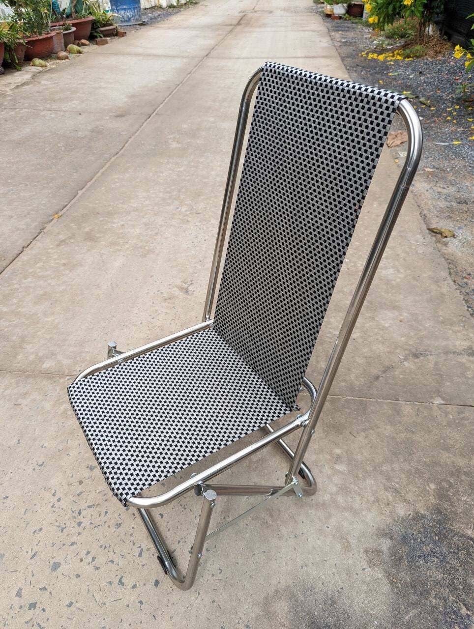 Ghế Xếp Lưới Lò Xo ( Lưới Textilen 4.4)