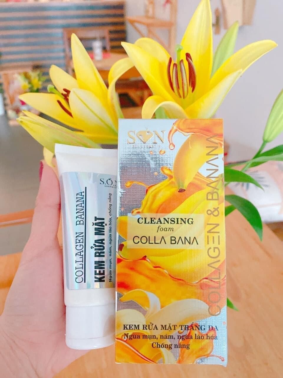 SỬA RỬA MẶT COLLAGEN BANANA SỬA RỬA MẶT SON