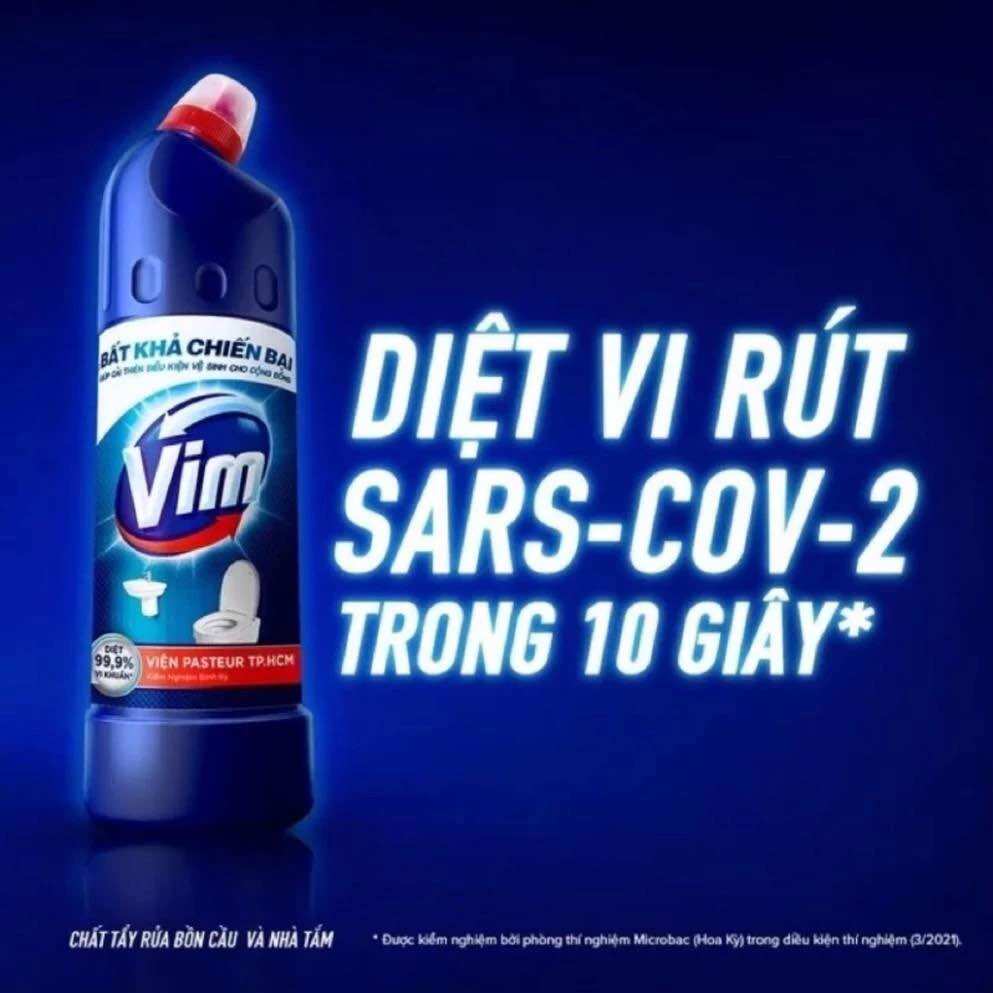 Chất Tẩy Rửa Bồn Cầu Vim 880g Diệt Khuẩn