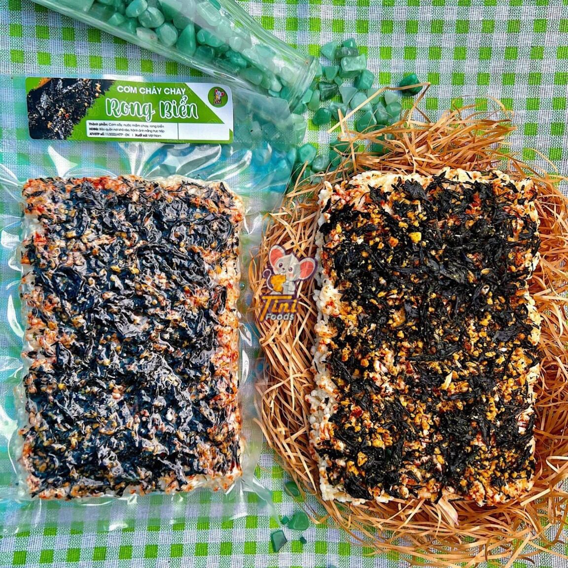 Cơm cháy chay. rong biển . 1 bịch.