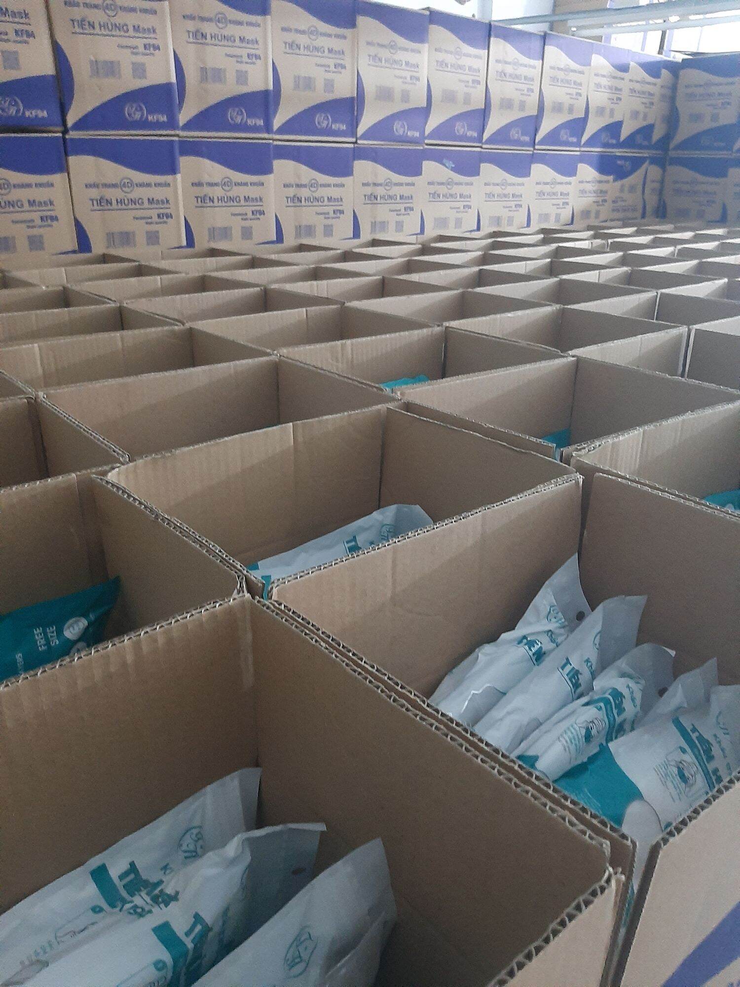 Khẩu trang kf94 hàng quốc 1 thùng 300/c