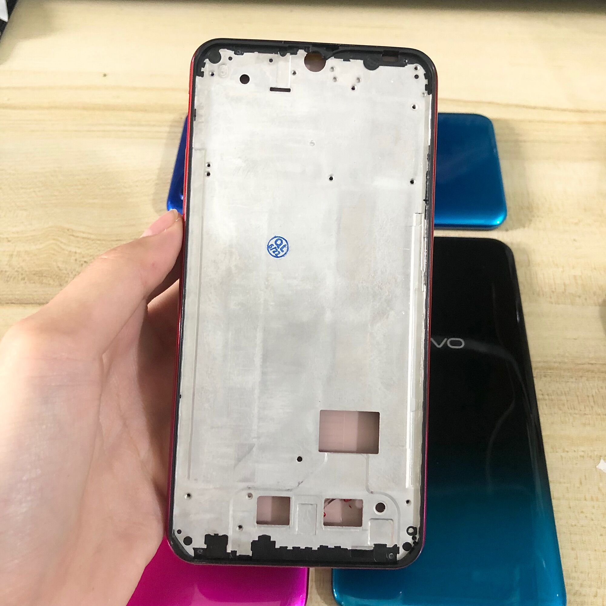 Bộ vỏ sườn vivo y91c zin hàng cao cấp.