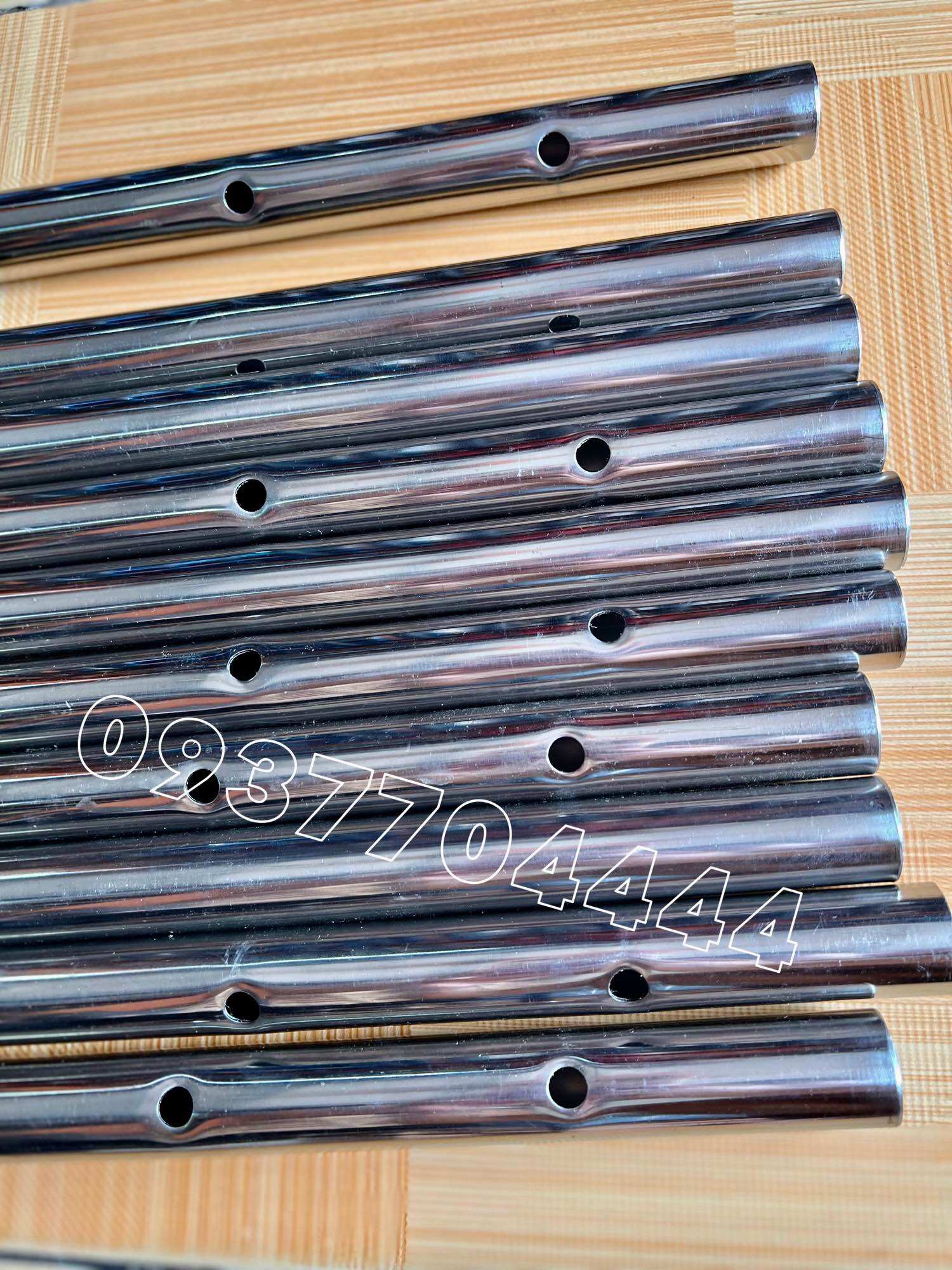 Cán dù inox