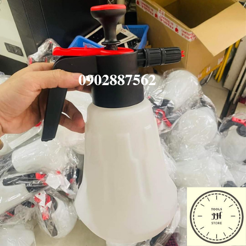 Bình xịt bọt tuyết rửa xe máy ô tô chuyên nghiệp 2 lít