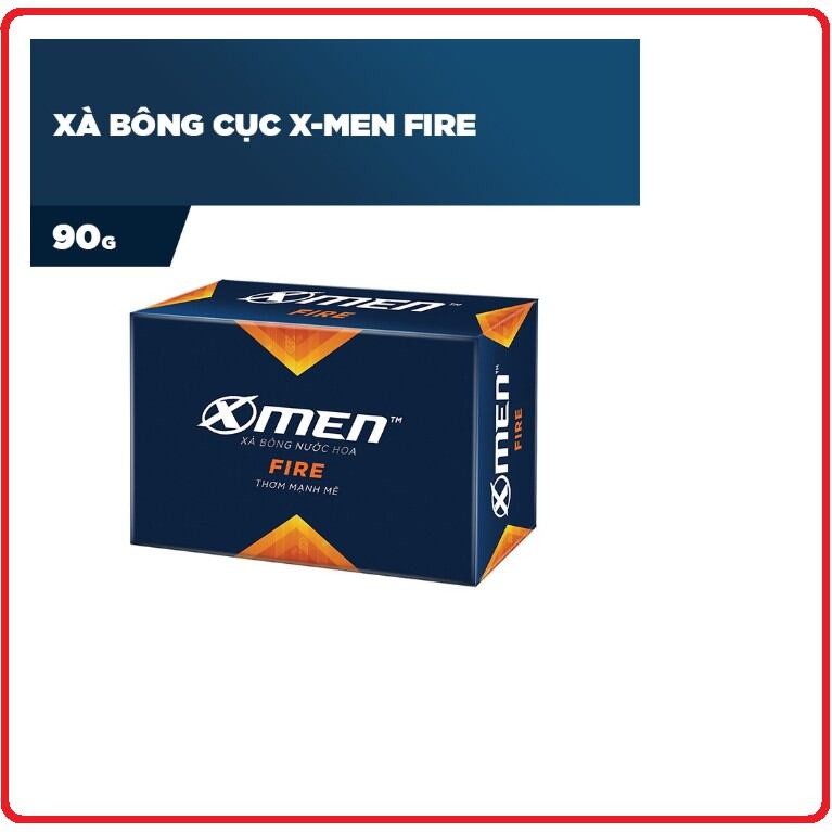 Xà phòng tắm Xmen hương nước hoa 90g