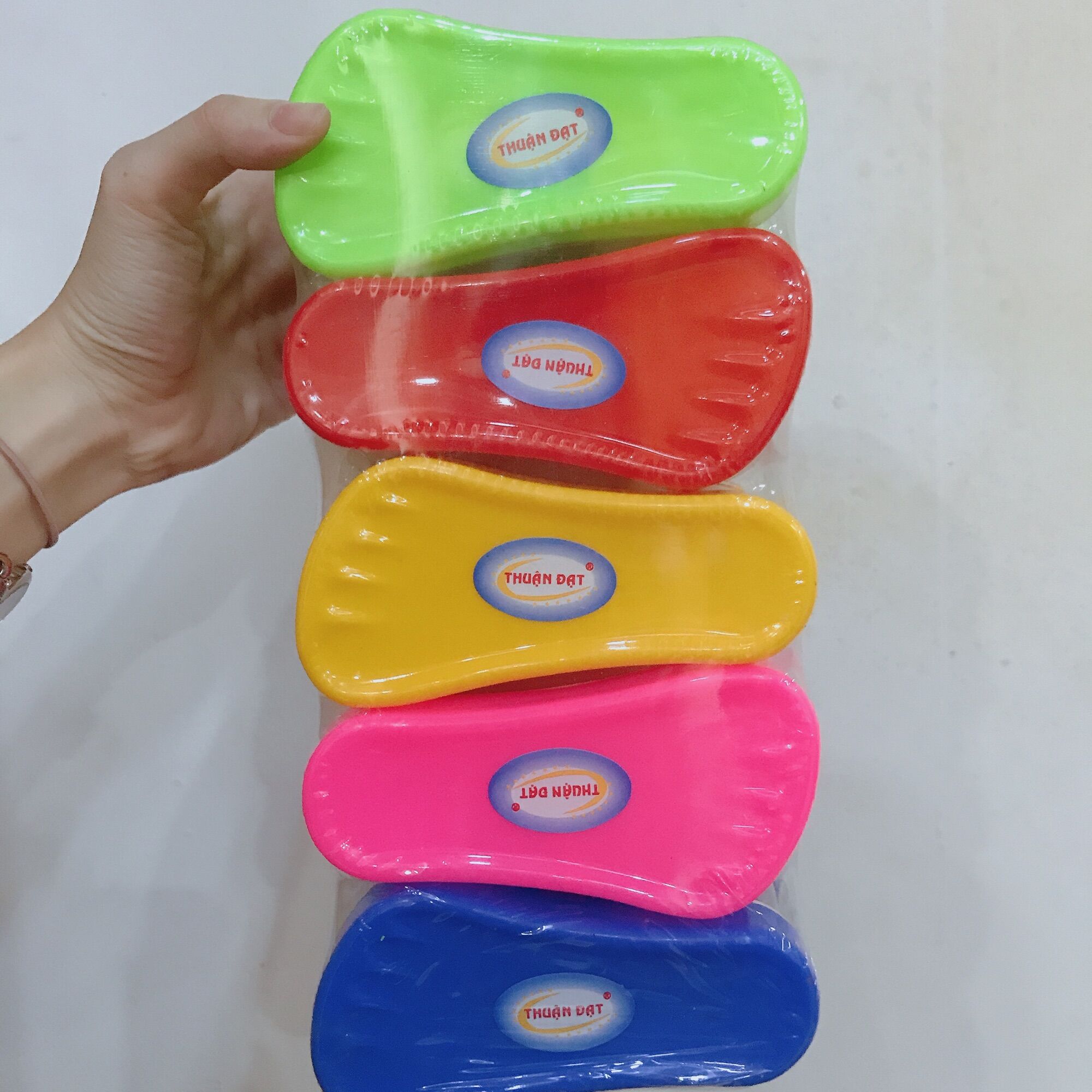 Combo 2 bàn chải nhựa chà sàn