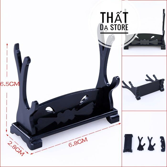 Giá đỡ mô hình kiếm bằng nhựa 6.8x6.5x2.8cm.