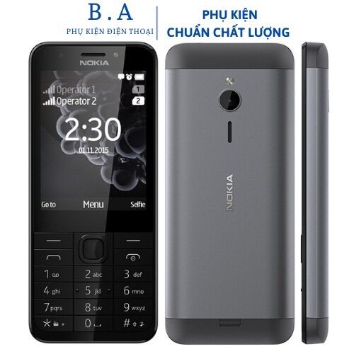 Điện thoại Nokia 230 4G mẫu 2016 chính hãng pin sạc đầy đủ