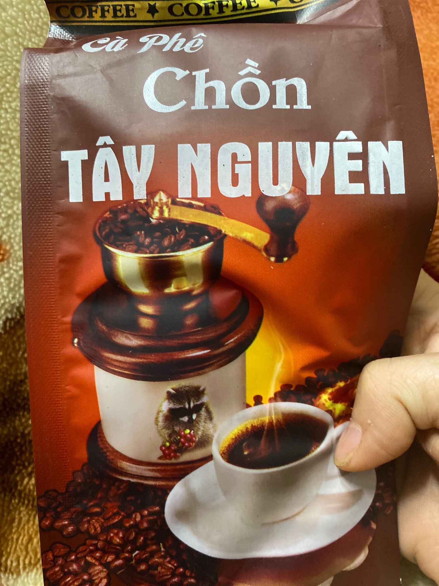 Hương Chôn Ban Mê- Loại 1 Cao Cấp- Cà Phê Chồn Tây Nguyên Hương Mộc Nồng Nàng-Đậm Chất Quê [1Combo 2Gói :500g]