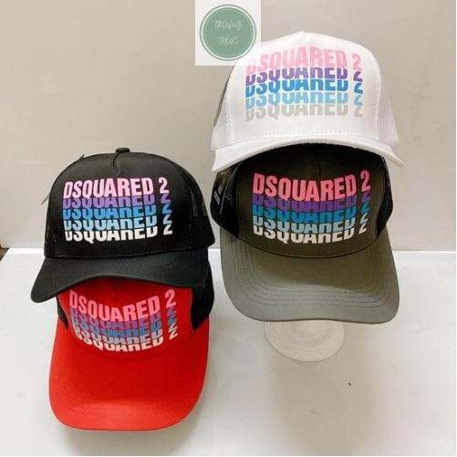 Mũ Lưỡi Trai Phối Lưới DSQUARED2 Khoá Nút Thời Trang Nam Nữ