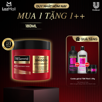 Kem Ủ Tóc TRESemmé Keratin Smooth Keratinbond+ 180ml Cho Tóc Khô Xơ Rối Vào Nếp Suôn Mượt