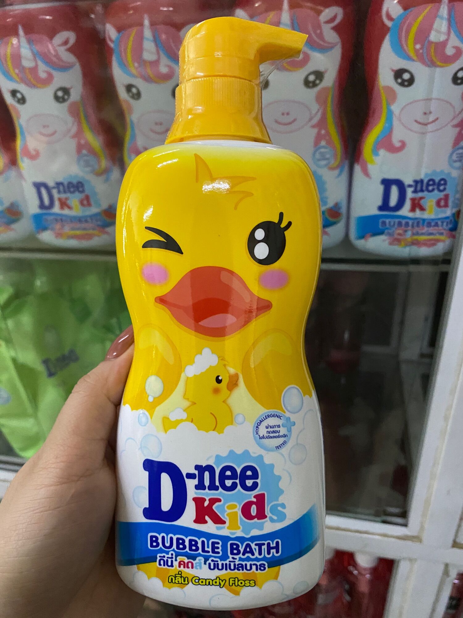 Sữa tắm gội dnee kid hình thú 400ml