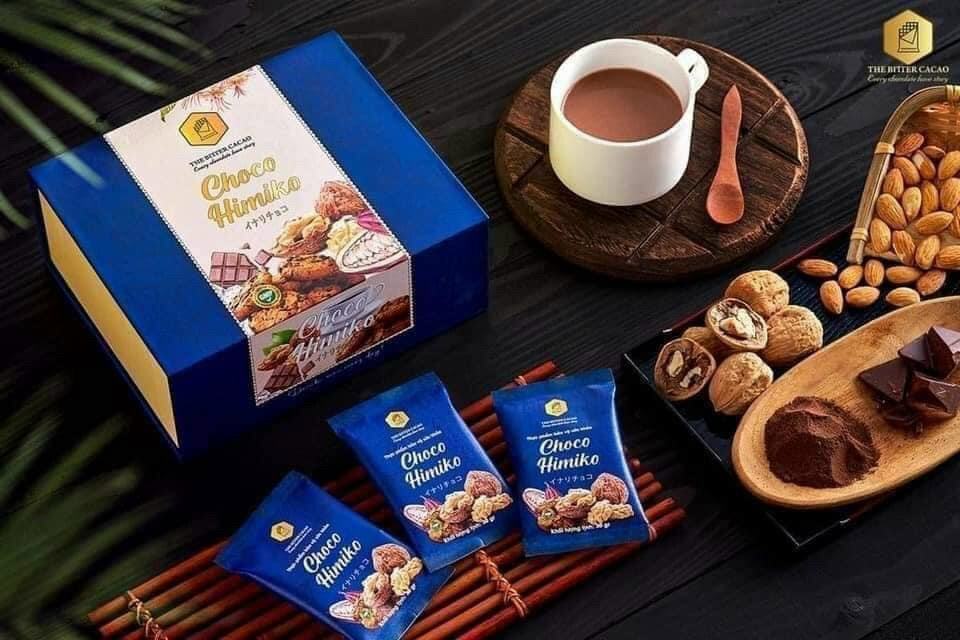 Cacao tăng cân Choco Himiko hộp 20 gói