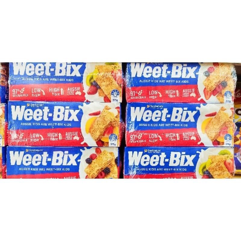 [[Date Mới]] Bánh Ngũ Cốc Trẻ Em Weet-Bix 1 Hộp 375G - (Random cake flavor delivery)