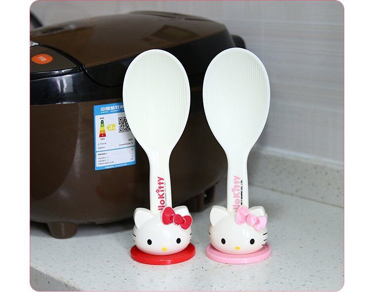 Muỗng vá cơm chống dính Hello Kitty