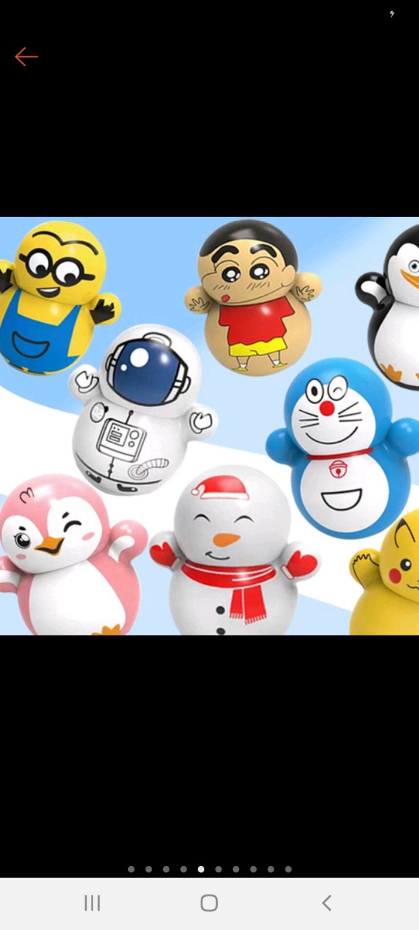 đồ chơi lật đật mini